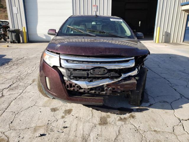 2FMDK3JC5BBB20010 - 2011 FORD EDGE SEL BURGUNDY photo 5