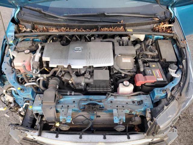 JTDKARFP5H3001363 - 2017 TOYOTA PRIUS PRIM 青色 照片 11