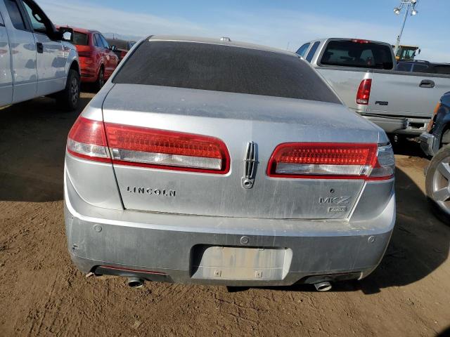 3LNHL2JC5BR770627 - 2011 LINCOLN MKZ SILVER photo 6