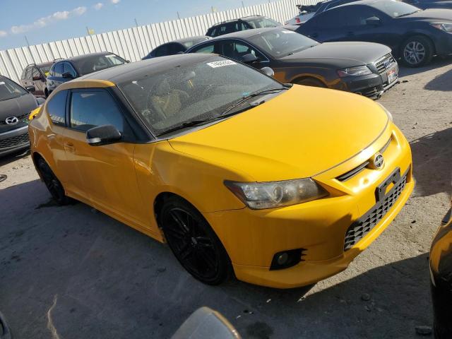 JTKJF5C78C3028505 - 2012 TOYOTA SCION TC ყვითელი ფოტო 4