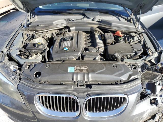 WBANU53558CT11395 - 2008 BMW 528 I CHARCOAL photo 11