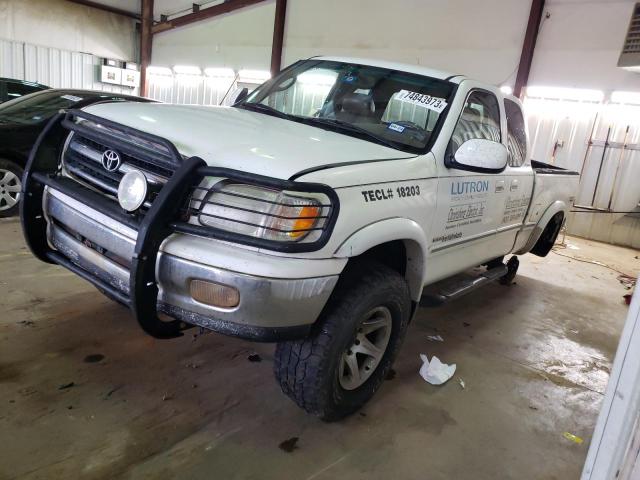 5TBBT4810YS055201 - 2000 TOYOTA TUNDRA ACCESS CAB LIMITED WHITE photo 1