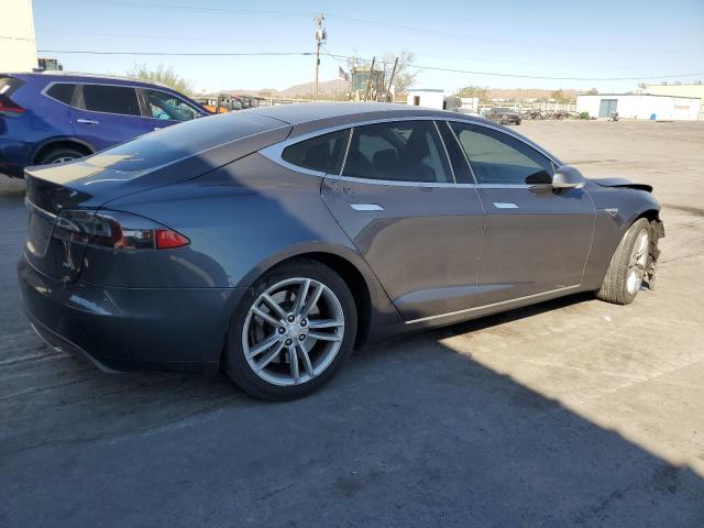 5YJSA1S12EFP56505 - 2014 TESLA MODEL S 灰色 照片 3