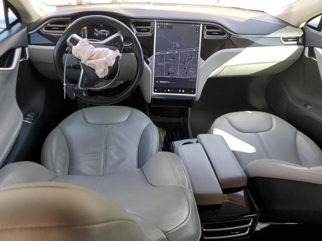 5YJSA1S12EFP56505 - 2014 TESLA MODEL S 灰色 照片 8