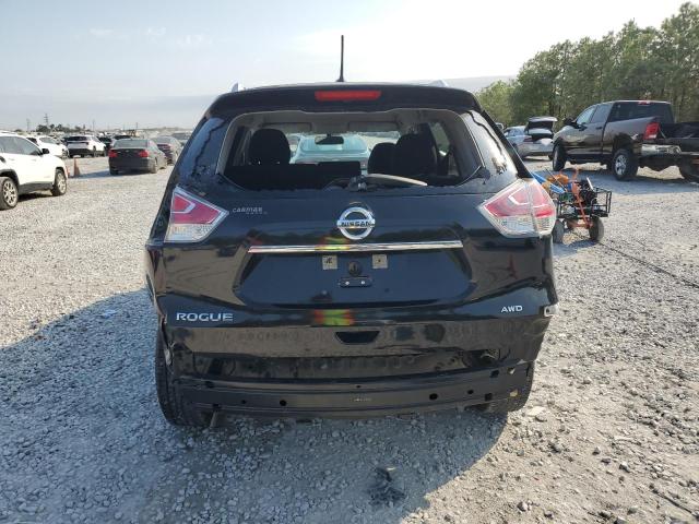 KNMAT2MV6GP729263 - 2016 NISSAN ROGUE S BLACK photo 6