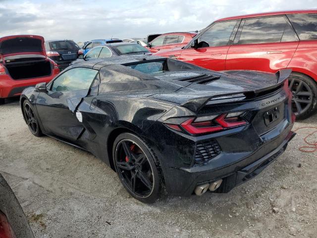 1G1YC3D42N5115811 - 2022 CHEVROLET CORVETTE STINGRAY 3LT BLACK photo 2