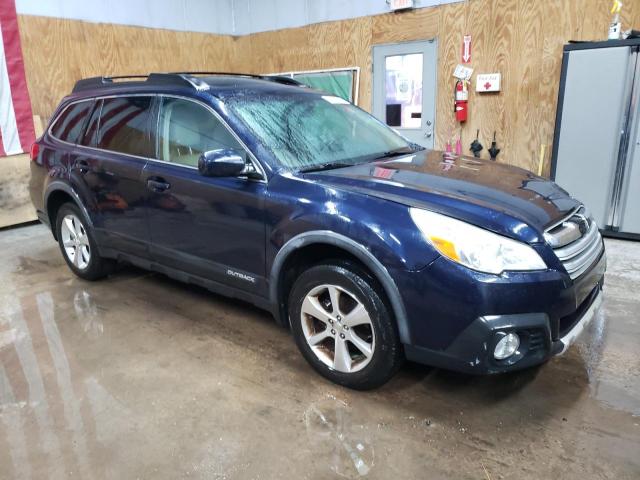 4S4BRCPC0D3292376 - 2013 SUBARU OUTBACK 2.5I LIMITED BLUE photo 4