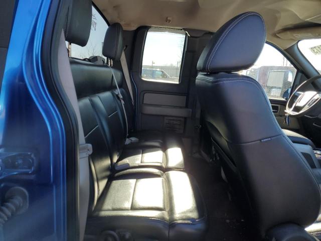 1FTVX1CVXAKE05447 - 2010 FORD F150 SUPER CAB BLUE photo 10