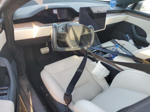 5YJSA1E51NF487833 - 2022 TESLA MODEL S BLACK photo 8