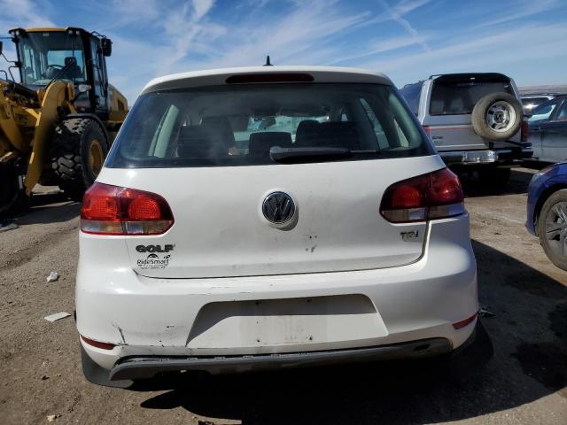WVWBM7AJ1DW094731 - 2013 VOLKSWAGEN GOLF WHITE photo 6