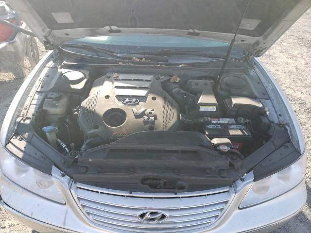 KMHFC46F38A255361 - 2008 HYUNDAI AZERA SE SILVER photo 11