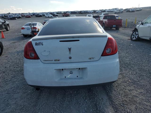 1G2ZH57N094142471 - 2009 PONTIAC G6 GT WHITE photo 6