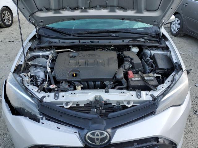 2T1BURHE4KC201698 - 2019 TOYOTA COROLLA L SILVER photo 11