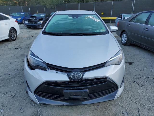 2T1BURHE4KC201698 - 2019 TOYOTA COROLLA L SILVER photo 5