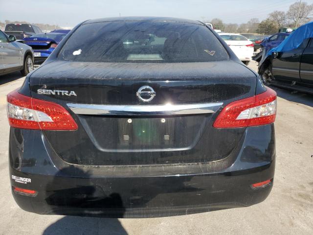 3N1AB7AP5FY375760 - 2015 NISSAN SENTRA S BLACK photo 6