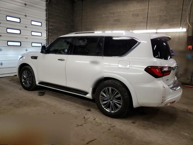 JN8AZ2AC5P9490587 - 2023 INFINITI QX80 LUXE WHITE photo 2