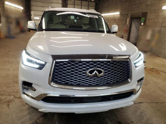 JN8AZ2AC5P9490587 - 2023 INFINITI QX80 LUXE WHITE photo 5