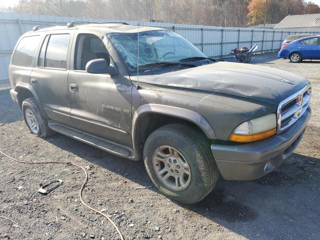 1B4HS28N91F640969 - 2001 DODGE DURANGO GRAY photo 4