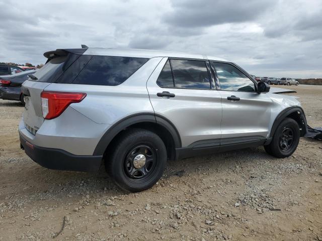 1FM5K8AB1NGA00789 - 2022 FORD EXPLORER POLICE INTERCEPTOR Արծաթագույն լուսանկար 3