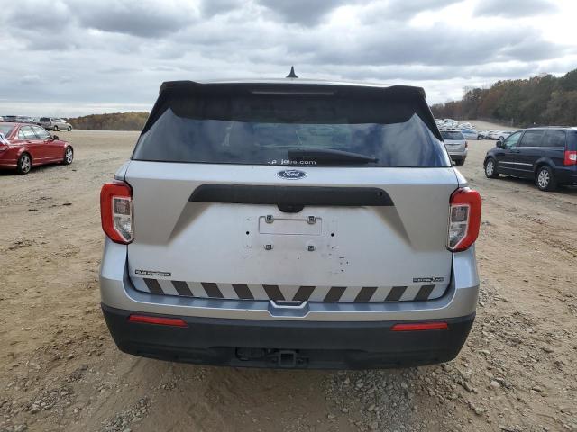 1FM5K8AB1NGA00789 - 2022 FORD EXPLORER POLICE INTERCEPTOR Արծաթագույն լուսանկար 6