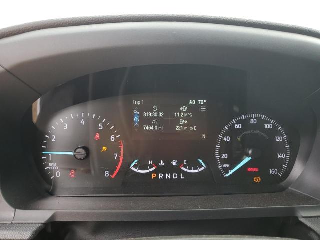 1FM5K8AB1NGA00789 - 2022 FORD EXPLORER POLICE INTERCEPTOR Արծաթագույն լուսանկար 9