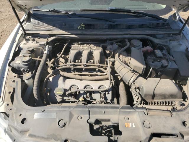 1FAHP2EWXAG137369 - 2010 FORD TAURUS SEL WHITE photo 11