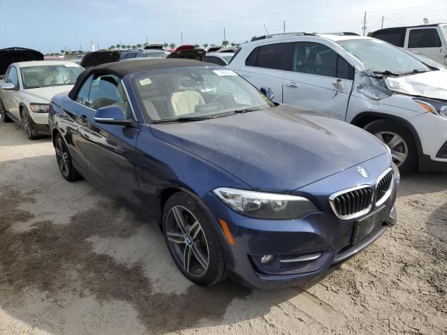 WBA2M9C33HV717821 - 2017 BMW 230XI BLUE photo 4