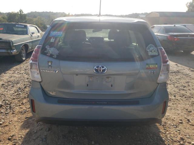 JTDZN3EU4HJ056809 - 2017 TOYOTA PRIUS V BLUE photo 6