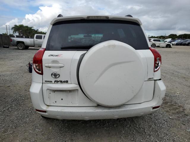 JTMBD33V476044788 - 2007 TOYOTA RAV4 WHITE photo 6