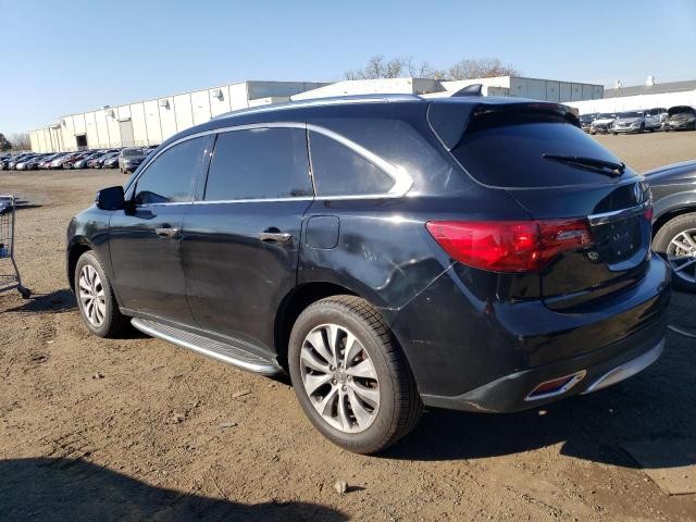 5FRYD4H44EB028929 - 2014 ACURA MDX TECHNOLOGY BLACK photo 2