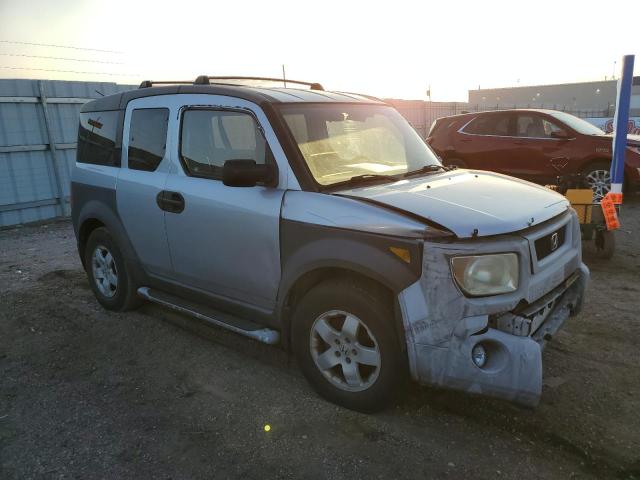 5J6YH28563L004946 - 2003 HONDA ELEMENT EX SILVER photo 4