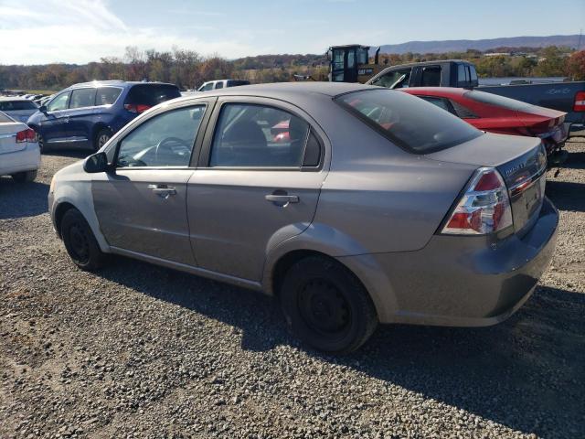 KL1TD56E39B384124 - 2009 CHEVROLET AVEO LS SILVER photo 2