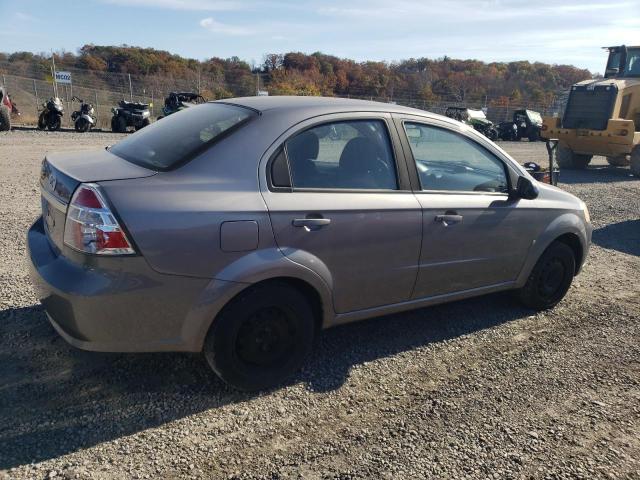 KL1TD56E39B384124 - 2009 CHEVROLET AVEO LS SILVER photo 3