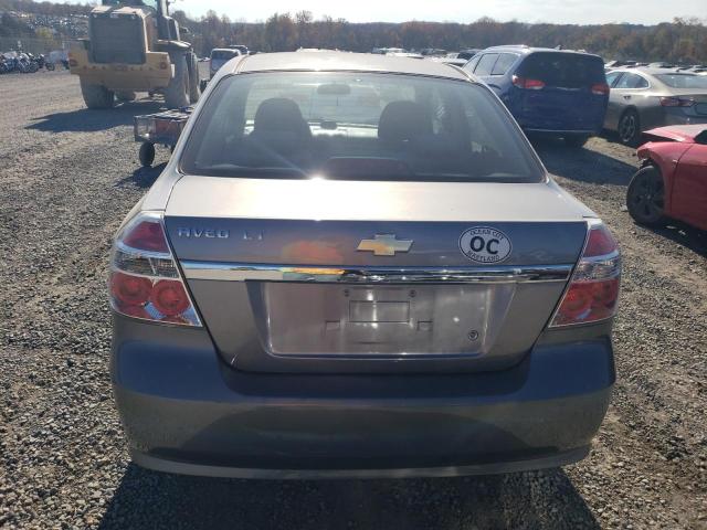 KL1TD56E39B384124 - 2009 CHEVROLET AVEO LS Gümüş foto 6