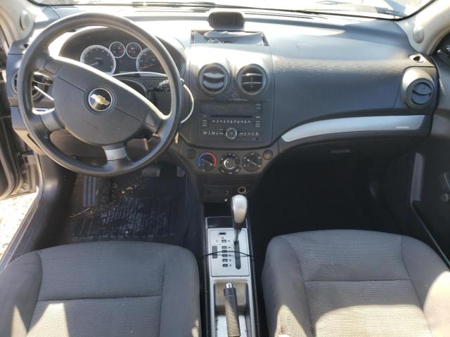 KL1TD56E39B384124 - 2009 CHEVROLET AVEO LS Gümüş foto 8