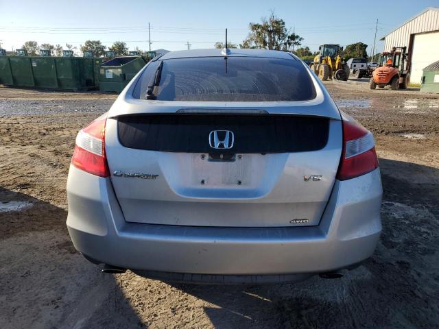 5J6TF2H51CL009620 - 2012 HONDA CROSSTOUR EXL ვერცხლისფერი ფოტო 6
