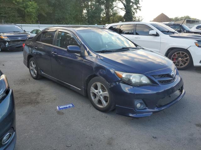 2T1BU4EE2BC607292 - 2011 TOYOTA COROLLA BASE BLUE photo 4