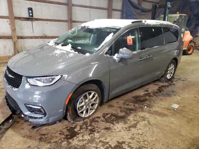 2C4RC1BG0NR177546 - 2022 CHRYSLER PACIFICA TOURING L GRAY photo 1
