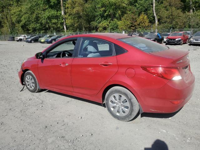 KMHCT4AE9FU924407 - 2015 HYUNDAI ACCENT GLS RED photo 2