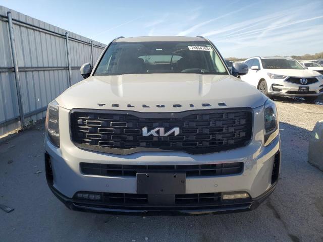 5XYP5DHC2NG302574 - 2022 KIA TELLURIDE SX GRAY photo 5