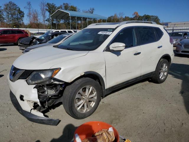 5N1AT2MT9FC779428 - 2015 NISSAN ROGUE S WHITE photo 1