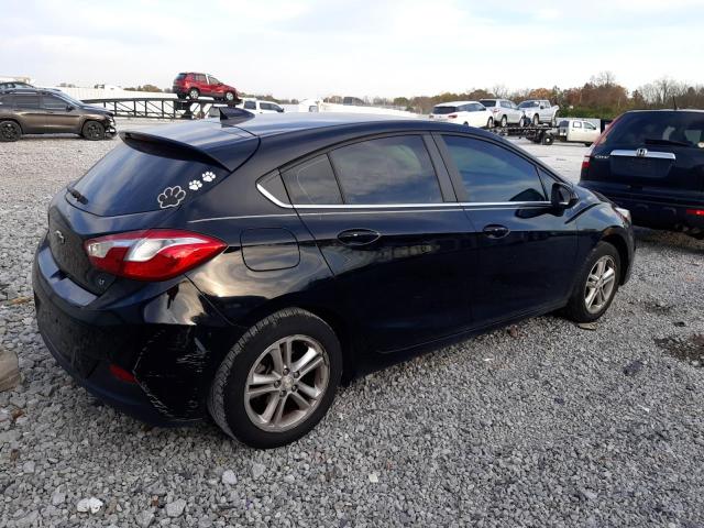 3G1BE6SM8HS538164 - 2017 CHEVROLET CRUZE LT BLACK photo 3