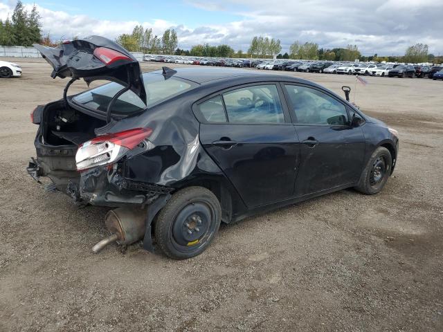 3KPFK4A74JE163556 - 2018 KIA FORTE LX BLACK photo 3