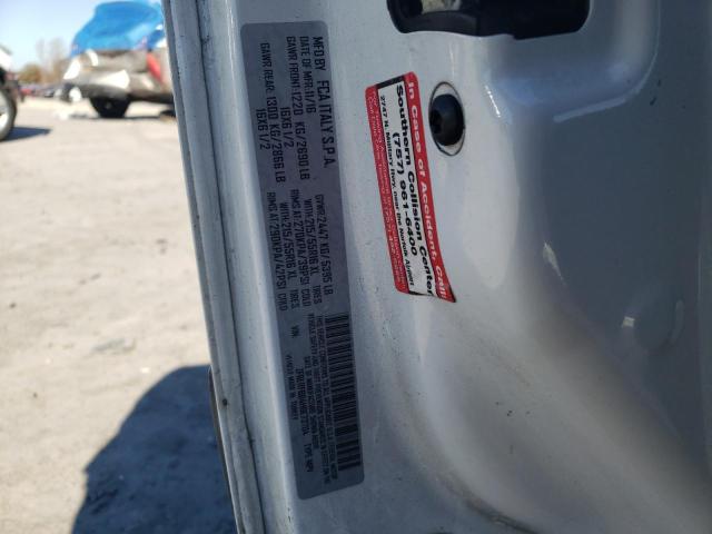 ZFBERFBB4H6E73704 - 2017 RAM PROMASTER SLT Білий фото 12