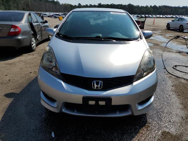 JHMGE8H57DC050914 - 2013 HONDA FIT SPORT SILVER photo 2