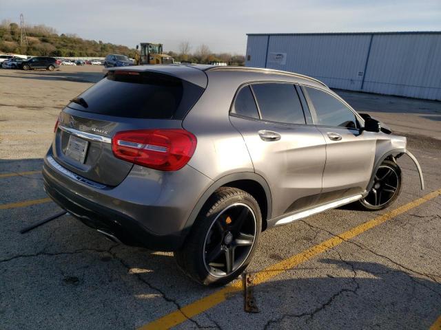 WDCTG4GB5HJ292137 - 2017 MERCEDES-BENZ GLA 250 4MATIC GRAY photo 3