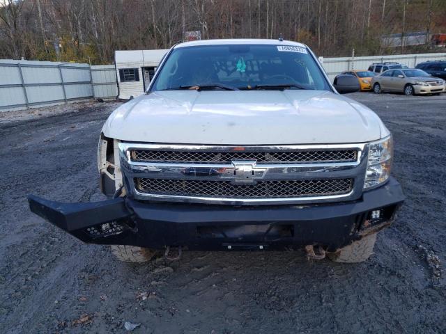 1GCRKSE71DZ361581 - 2013 CHEVROLET SILVERADO K1500 LT WHITE photo 5