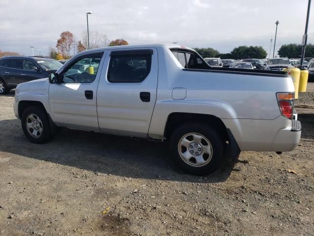 2HJYK16277H501643 - 2007 HONDA RIDGELINE RT SILVER photo 2