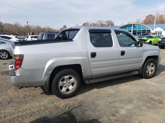 2HJYK16277H501643 - 2007 HONDA RIDGELINE RT SILVER photo 3