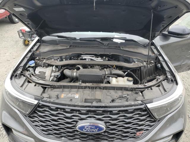 1FM5K8GC4LGC47186 - 2020 FORD EXPLORER ST GRAY photo 12